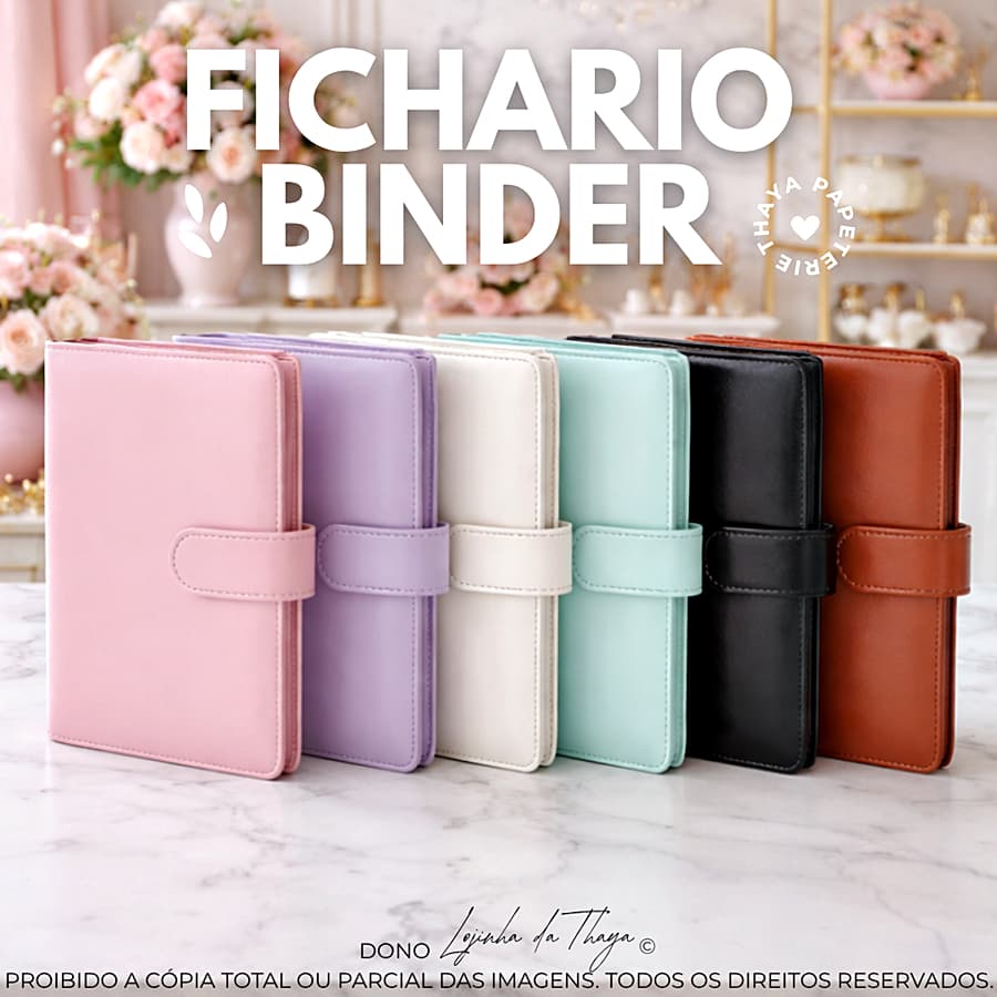 caderno agenda fichário budget binder estilo filofax a7 a6 a5 glitter croco courinho