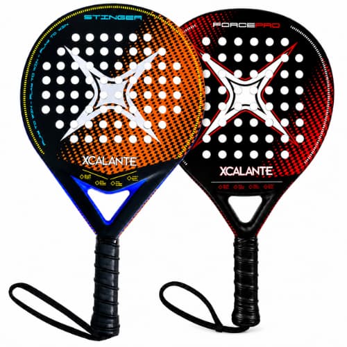 Raquete de Padel Carbon Tech EVA Core Leve Resistente Controle com Capa Intermediário