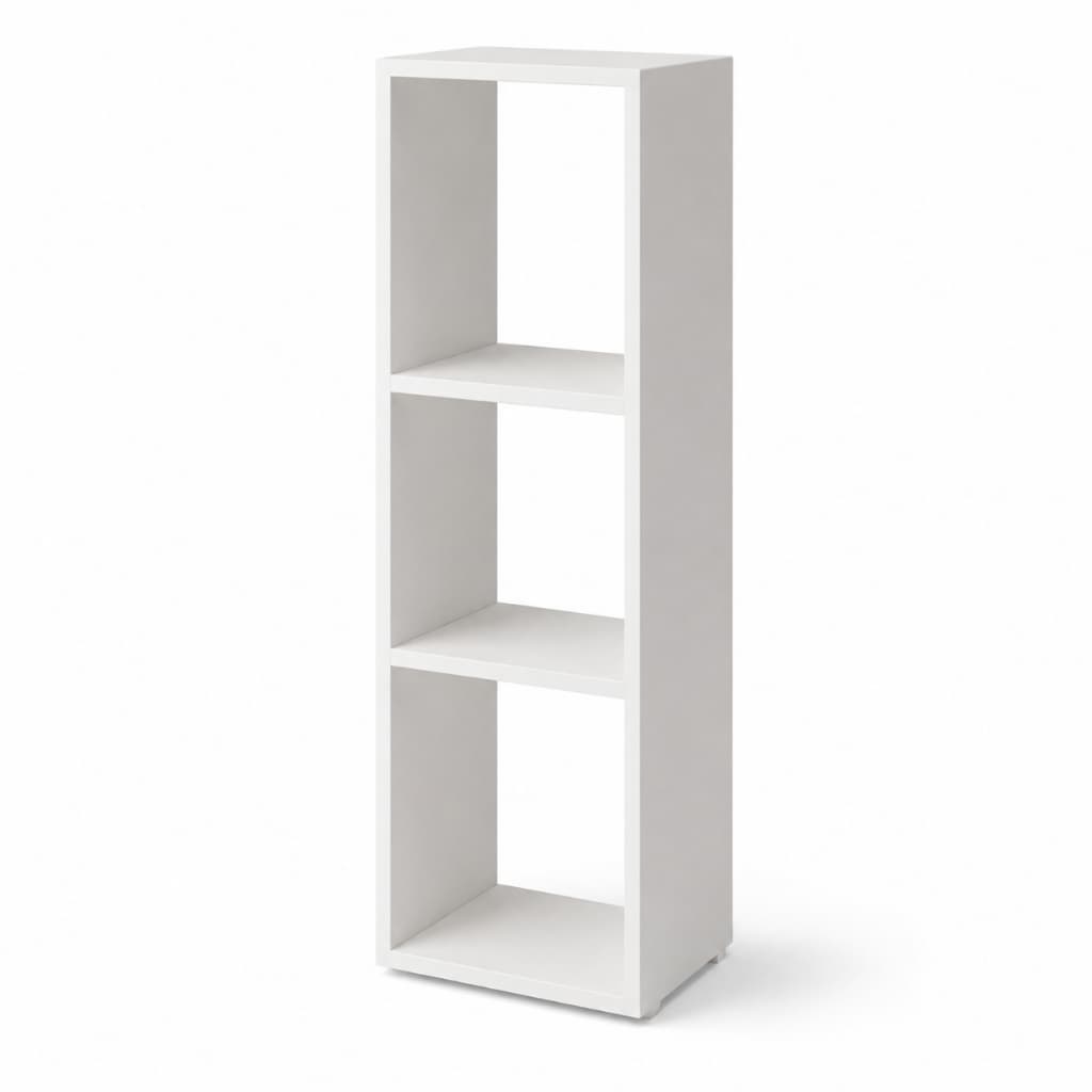 Estante Livreiro 3 Prateleiras Multiuso Organiza e Decora Perfeita Para Sala Quarto Escritório