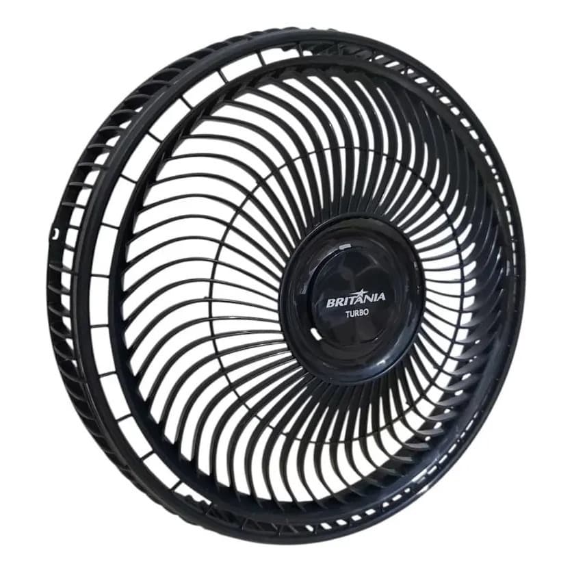 Grade Dianteira Frontal do Ventilador Britânia Bvt301 Bvt30 30cm Preto Outlet