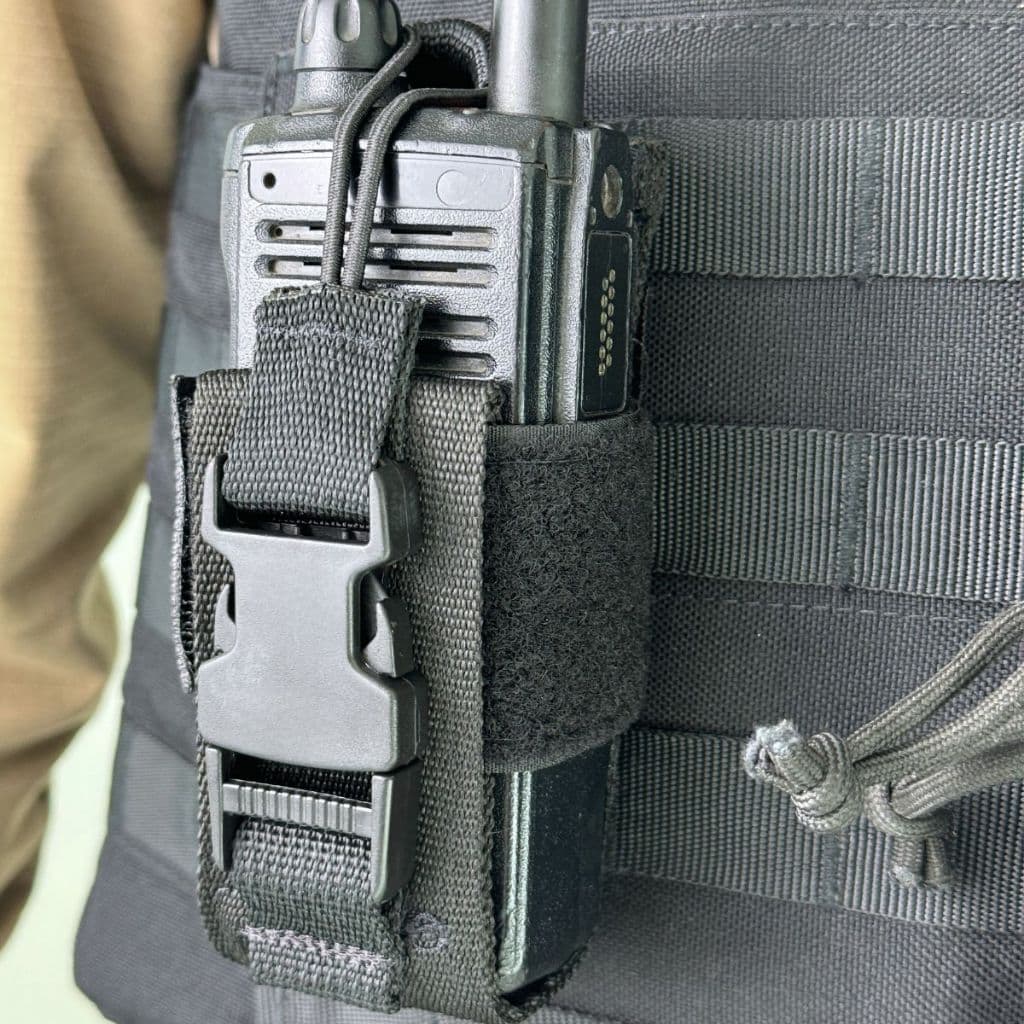 PORTA HT RADIO TATICO COLETE MODULAR MILITAR ENVIO IMEDIATO