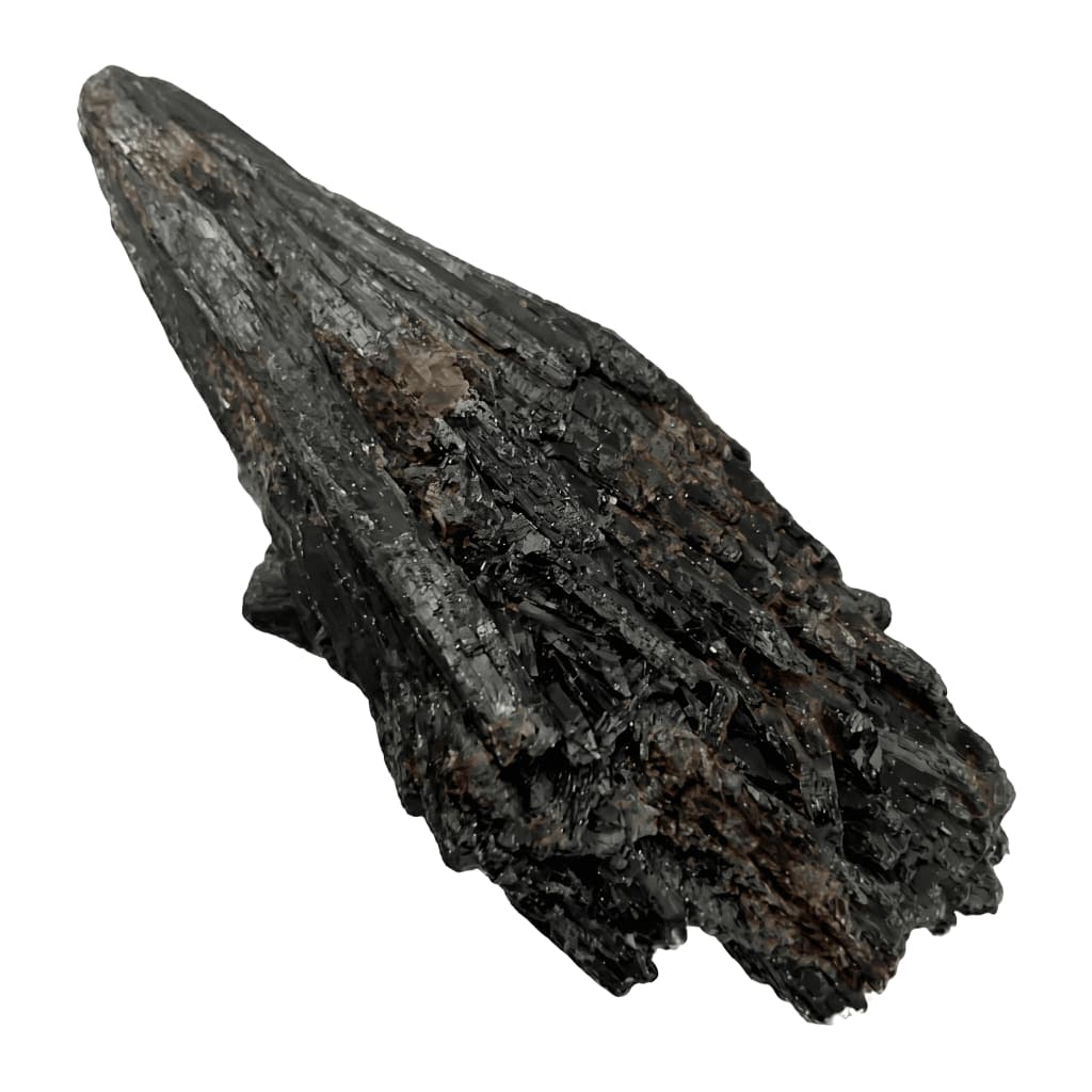 Cianita Negra Vassoura De Bruxa Limpeza Proteção Energetica