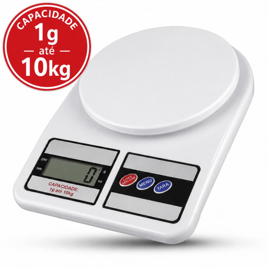 Balança Digital Cozinha Até 10kg