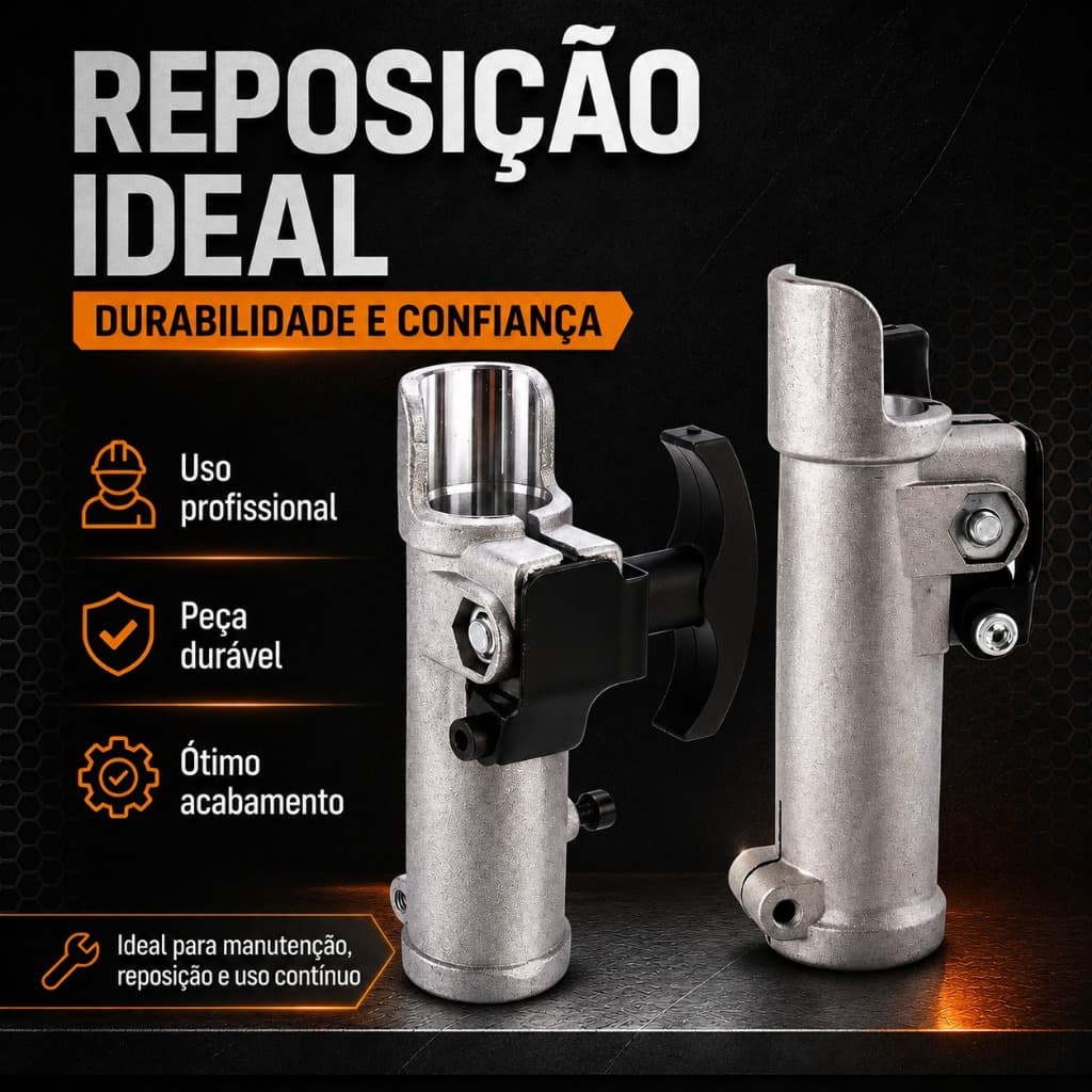 Acoplamento Extensor Roçadeiras Cabo Bipartido 26mm Nakasaki top da linha promoção.