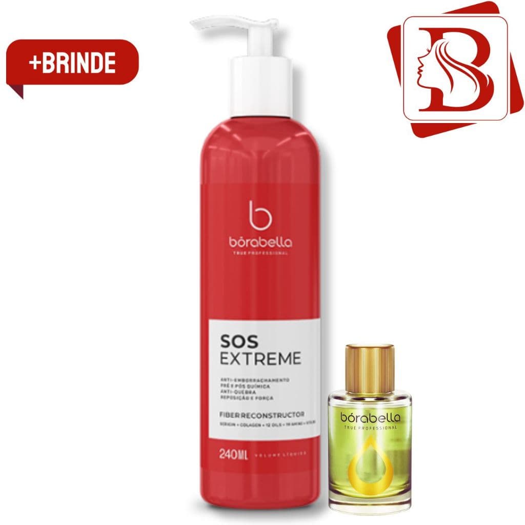 Borabella SOS Extreme Reconstrutor Anti-Emborrachamento 240ml