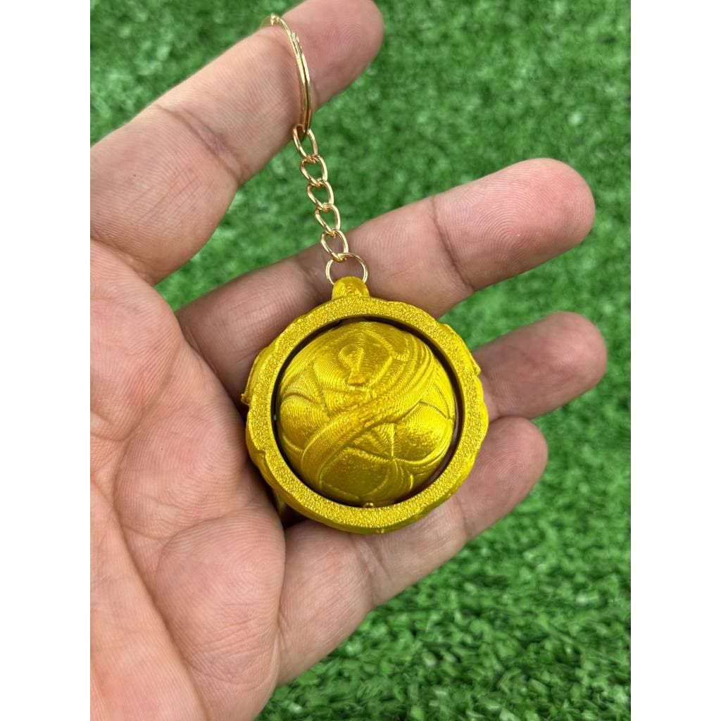 Chaveiro Giratório Bola De Ouro Copa Seleção Brasil