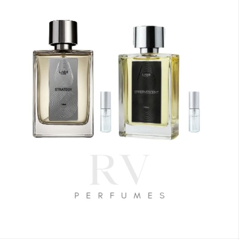 Combo Lançamento Lab8 – Strategy + Effervescent | Perfumes Masculinos Alta Fixação Premium