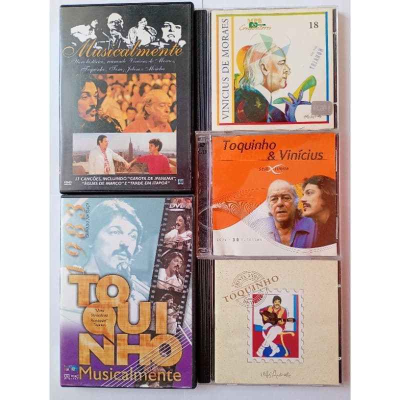 Cd + Dvd: Toquinho & Vinícius de Moraes