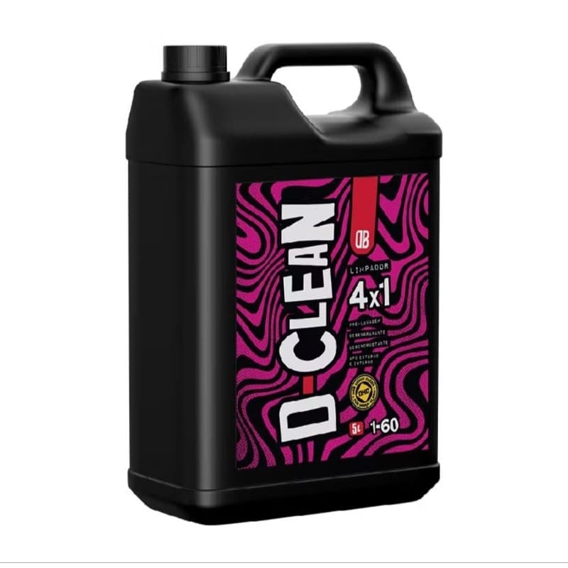 D Clean 5L Dub Boyz Limpador Multiuso 4x1 Pré Lavagem Lavagem Desincrustante APC Externo Interno