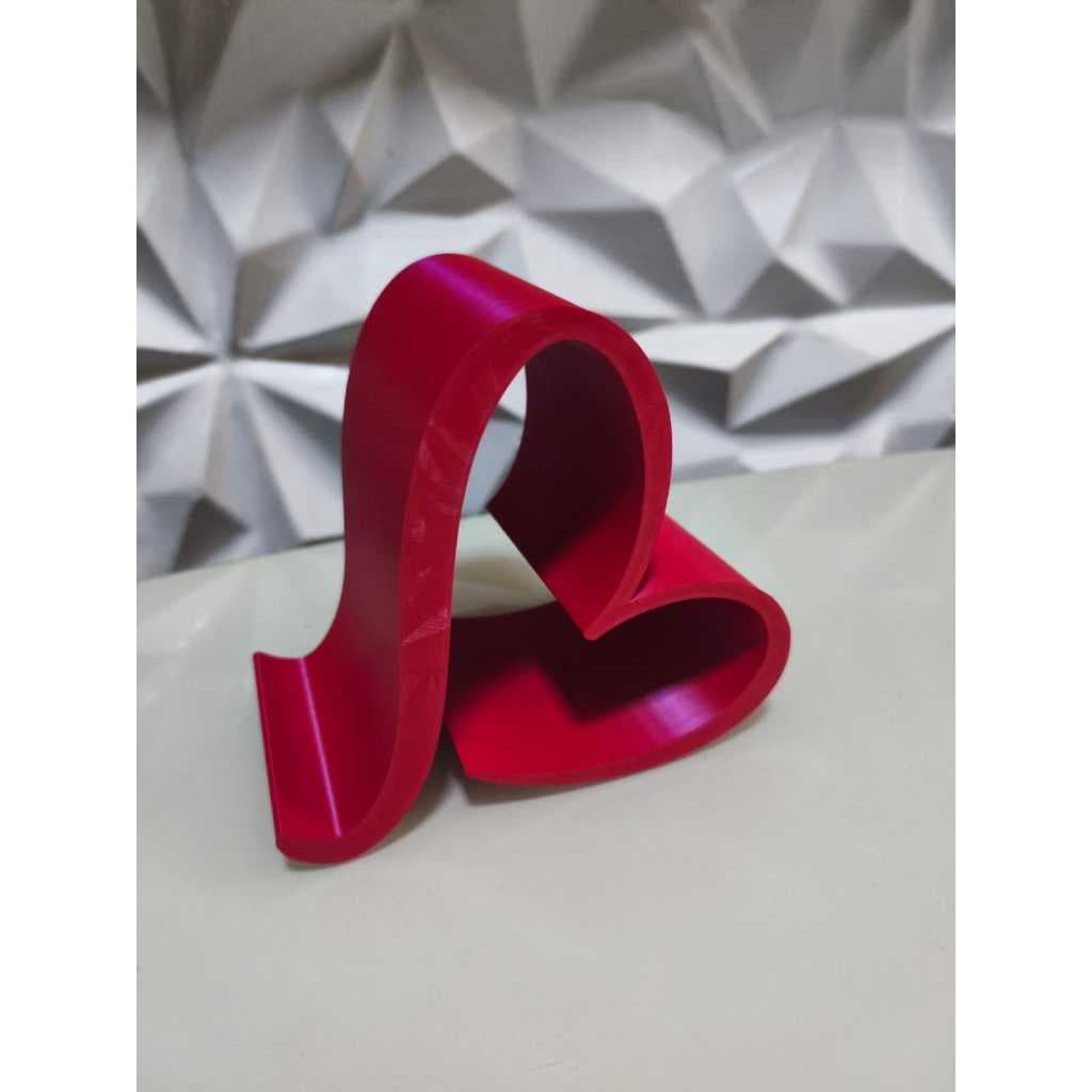 SUPORTE PARA CELULAR CORAÇÃO DIA DOS NAMORADOS DECORAÇÃO