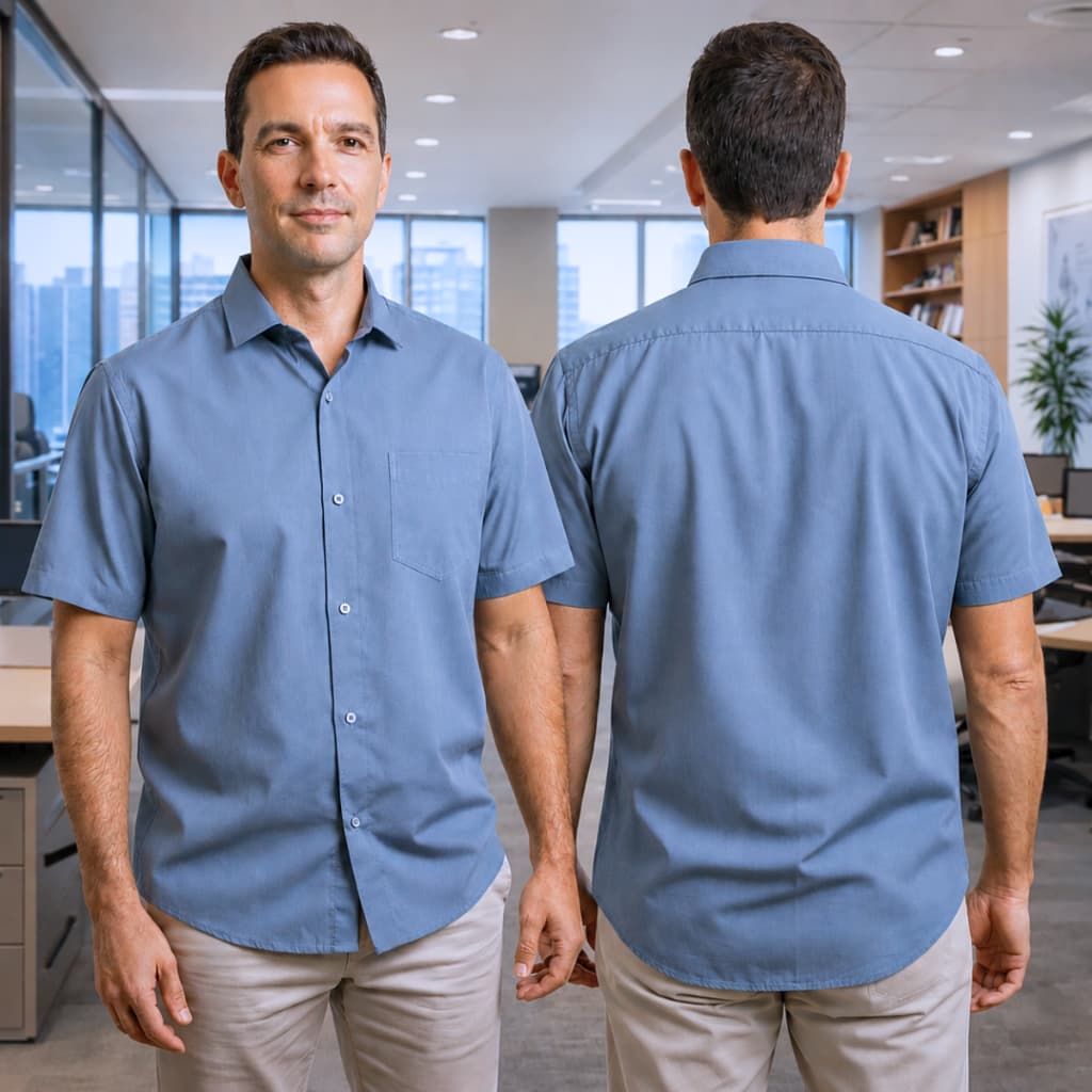 Camisa Masculina Premium Elegante Confortável Trabalho Dia a Dia Luxo Moderna