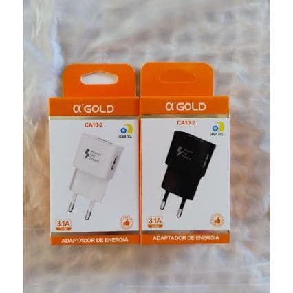 Fonte Carregador USB 3.1A Carregamento Rápido – A Gold