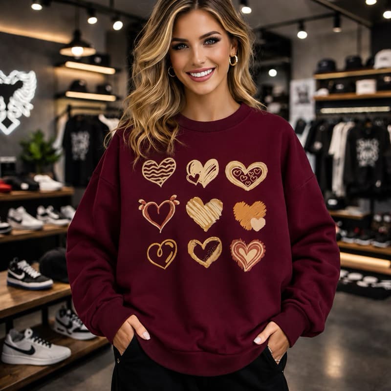 Moletom Feminino Blusa De Frio Estilosa Flanelada 100% algodão Caimento Perfeito Várias Cores Ideal Inverno Envio 24h