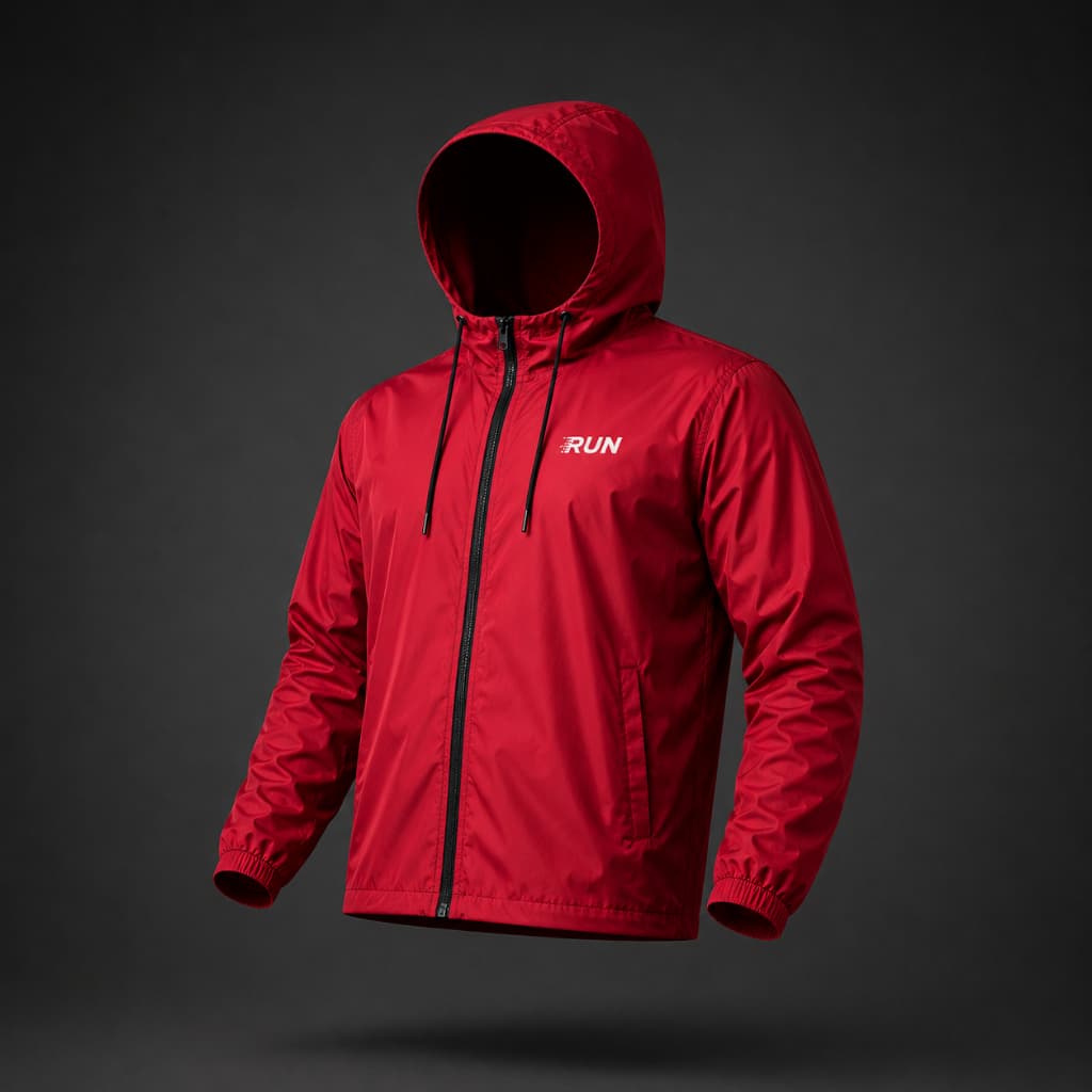 Blusa de Frio Jaqueta Corta Vento Impermeável UV+ Gola Alta Semi Forrada Academia Corrida e Academia