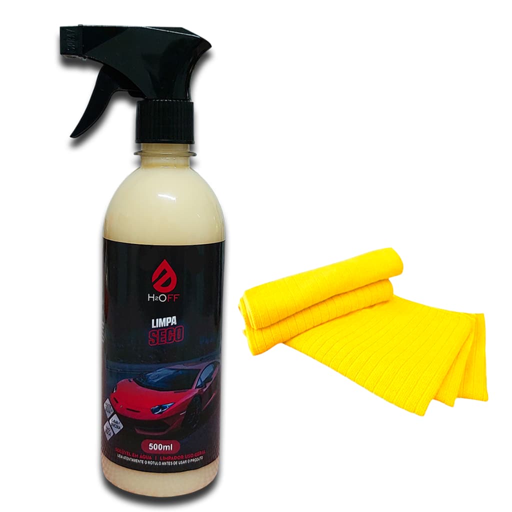 Lavagem Automotiva A Seco 500ml Limpa Protege Encera Extreme
