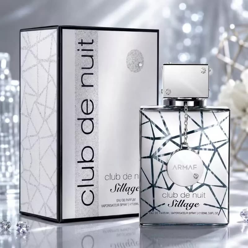 Perfume Árabe Perfume Masculino Armaf Club de Nuit Sillingage Eau de Toilette 105ML Unissex