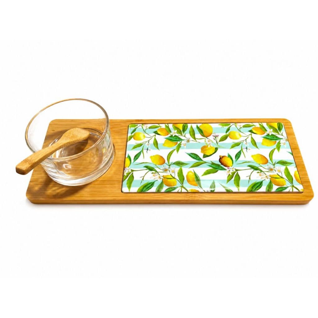 Kit Gourmet Limão Siciliano Lyor – Charme, Sofisticação e Frescor à Sua Mesa