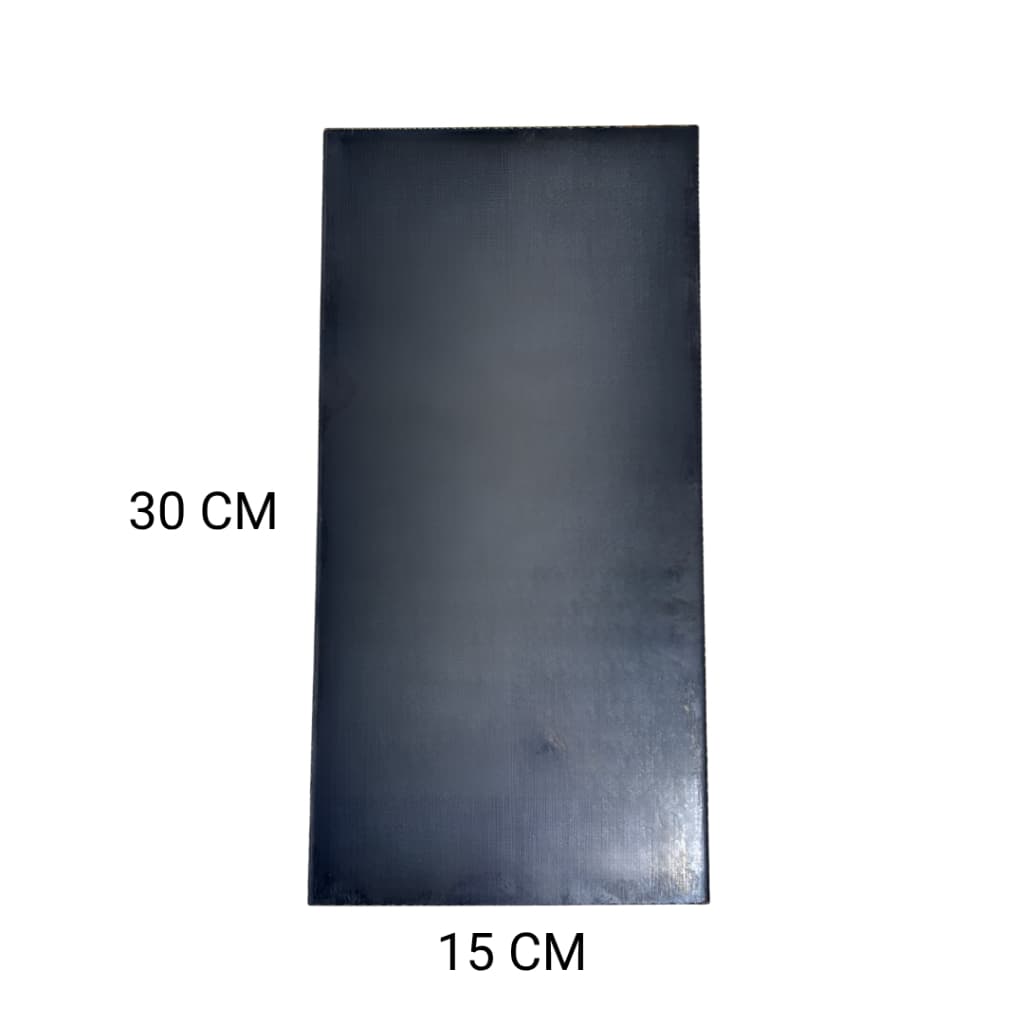 CHAPA AÇO CARBONO 30X15 CM - ESPESSURA 3/16 (5MM)
