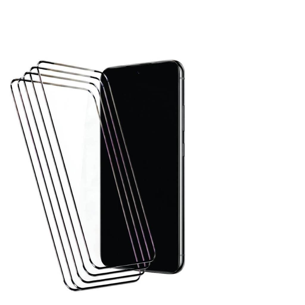 Kit 5 Películas De Vidro Temperado 9H Para Samsung Galaxy S21 Proteção Contra Riscos E Impactos