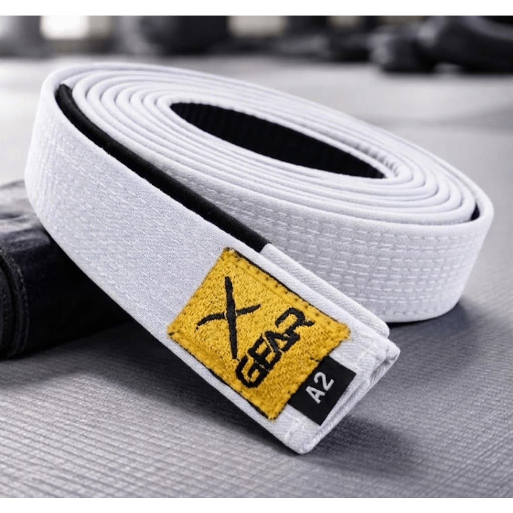 Faixa Branca Jiu jitsu Premium 12 Costuras Xgear