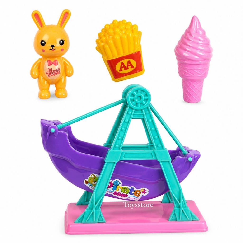 Brinquedos Infantil Parque Gangorra 4 Peças Brinquedo Infantil