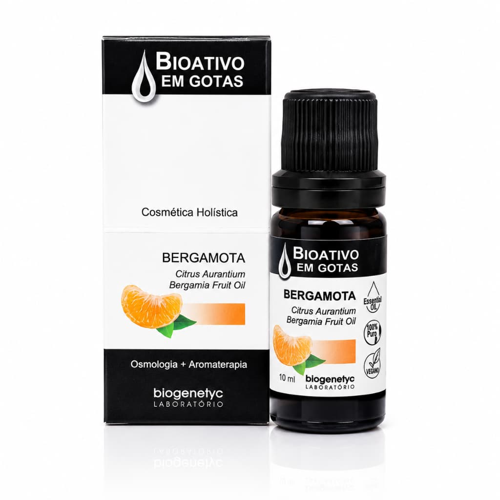 Óleo Essencial Bergamota 10ml Puro Natural Aromaterapia