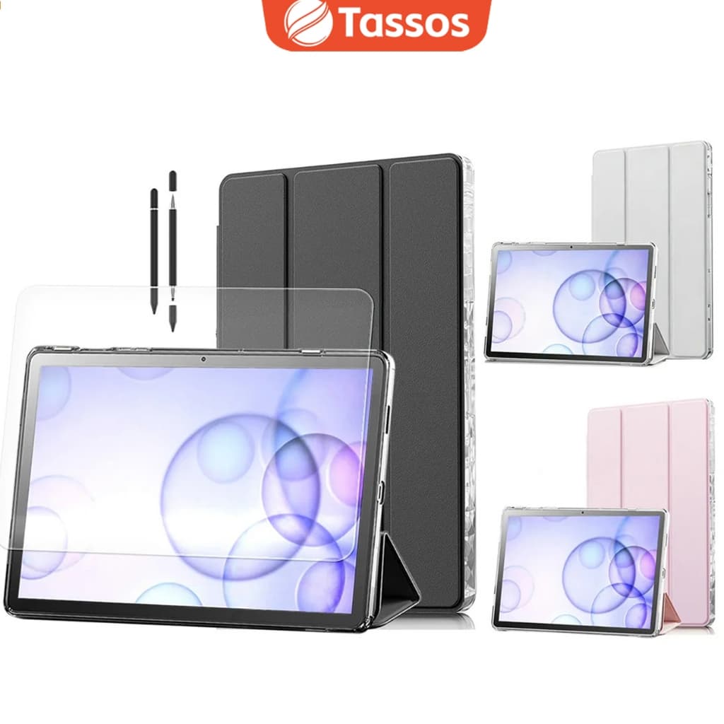 TASSOS Capa Magnética para Samsung Galaxy Tab S6 Lite 10.4 Polegadas Com Capa+película + Caneta