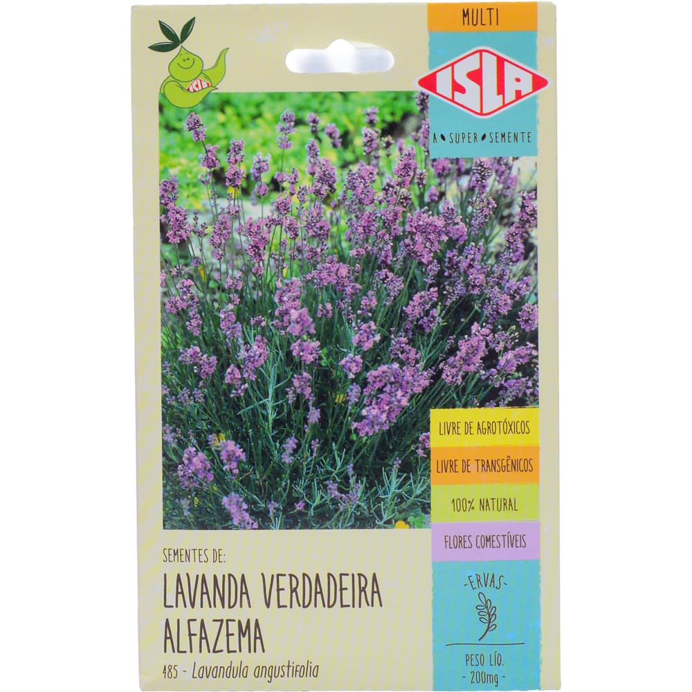 Sementes de Lavanda Isla Verdadeira com Dicas para Germinação Ideal