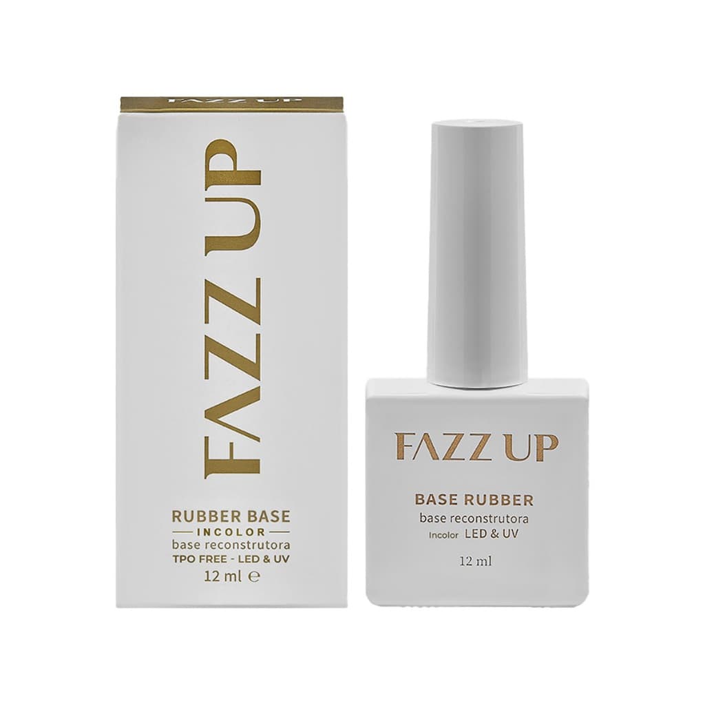 Base Rubber Clear 12ml - Fazzup