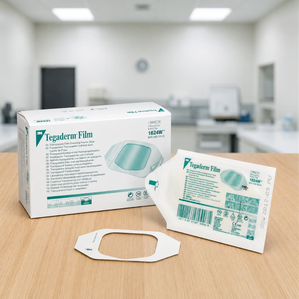 Curativo Tegaderm Film 1624w - 6cmx7cm - 12 Unidades