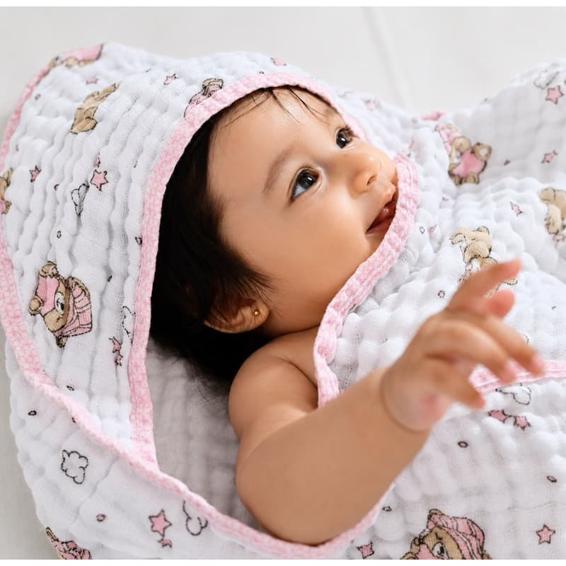 Toalha Fralda Soft Bebê Recém Nascido Seca muito envio imediato