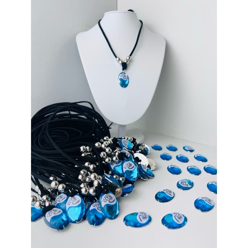 Kit com 20 un colares Moana baby frozen miçanga lembrancinha