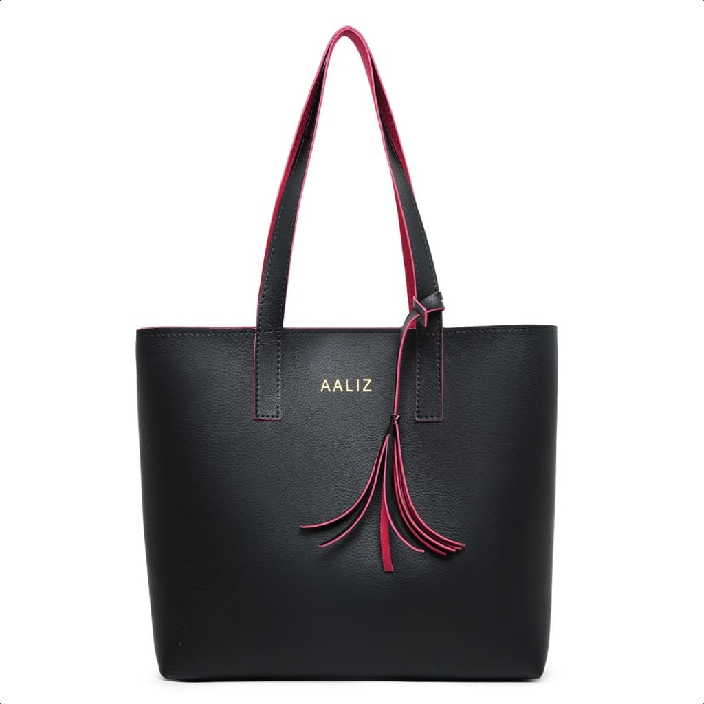 Bolsa Sacola Média Sintético Premium Dia a Dia Trabalho Alça De Ombro Elegante Casual Fecho Botão Envio Rápido