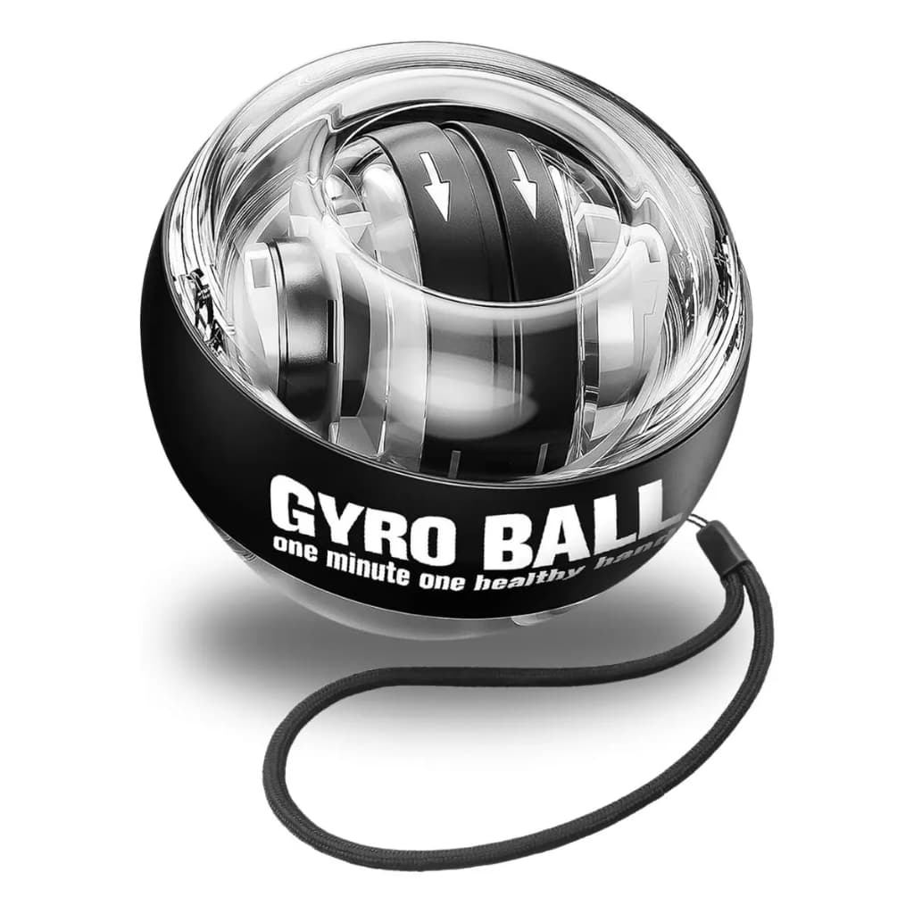 Power Gyro Ball Powerball Wristball Fortalecedor Muscular Punho Ante Braço Com Led