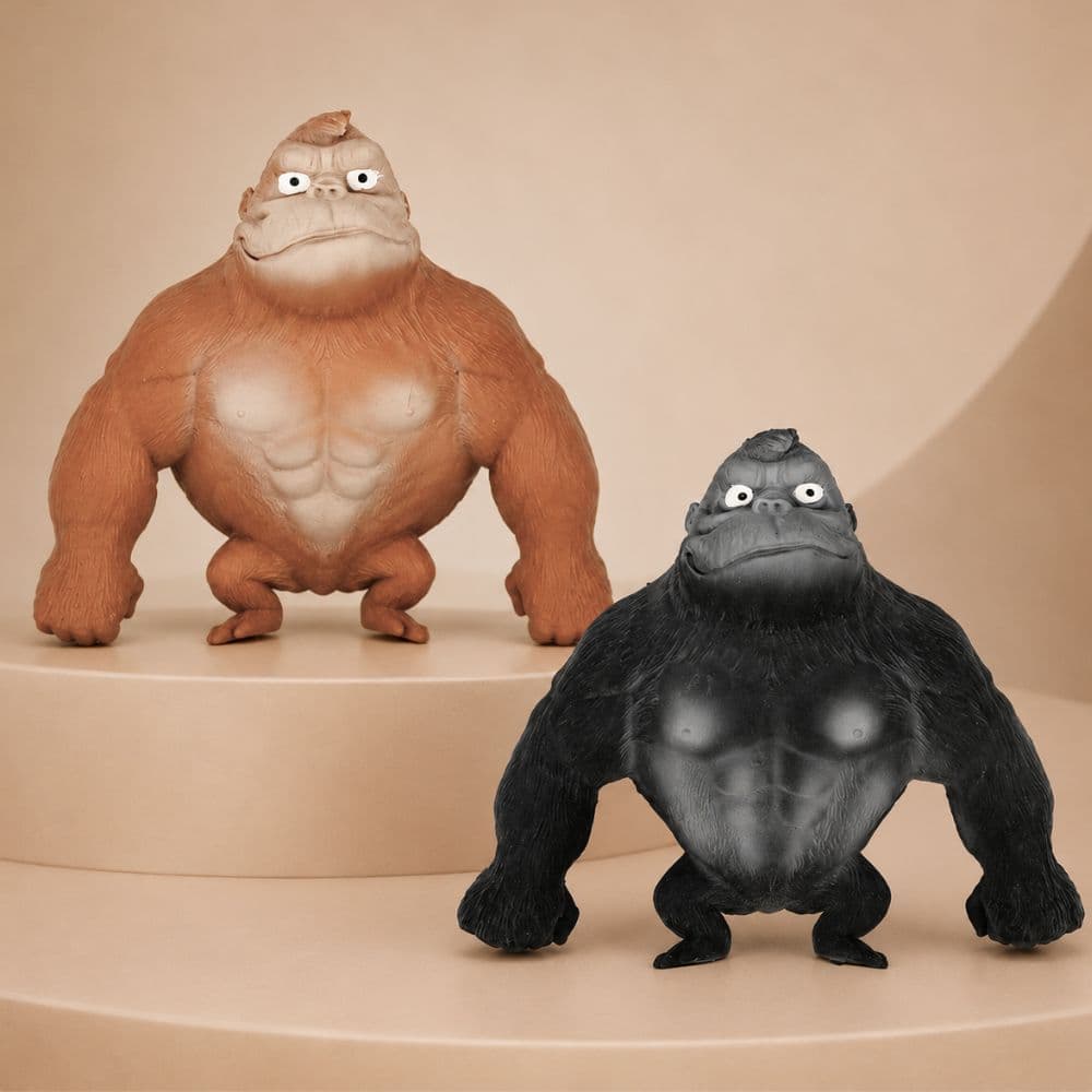 Brinquedo Macaco Gorila Estica Esmaga Fidget Toys Antiestresse Apertar NOVIDADE 2024