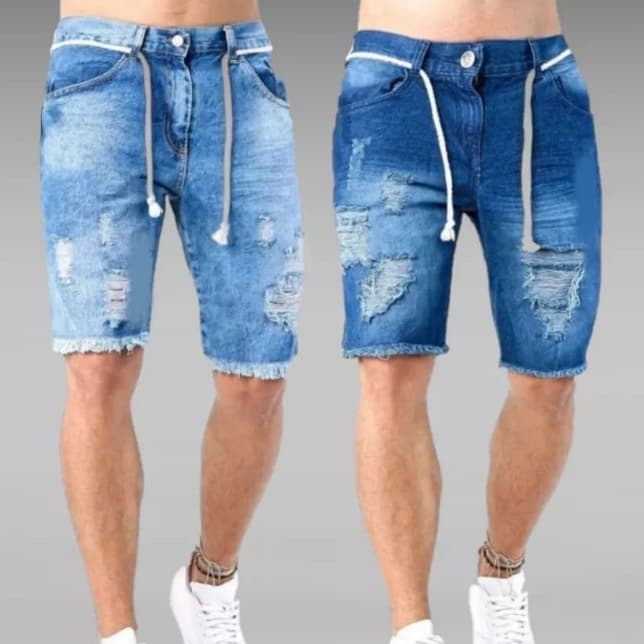 Kit 2 Bermudas Masculino Slim Premium C/ Lycra Promoção para o natal
