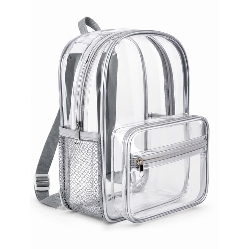 Mochila Transparente Feminina Multifuncional Para Viajar Estilo Casual Com Grande Capacidade