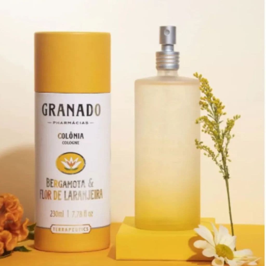 Colônia Bergamota & Flor De Laranjeira Granado Terrapeutics 230 Ml