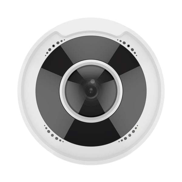 Camera Positivo Ip Fisheye 5mp Poe Ia Pst-cip-f305-aip Cor Branco