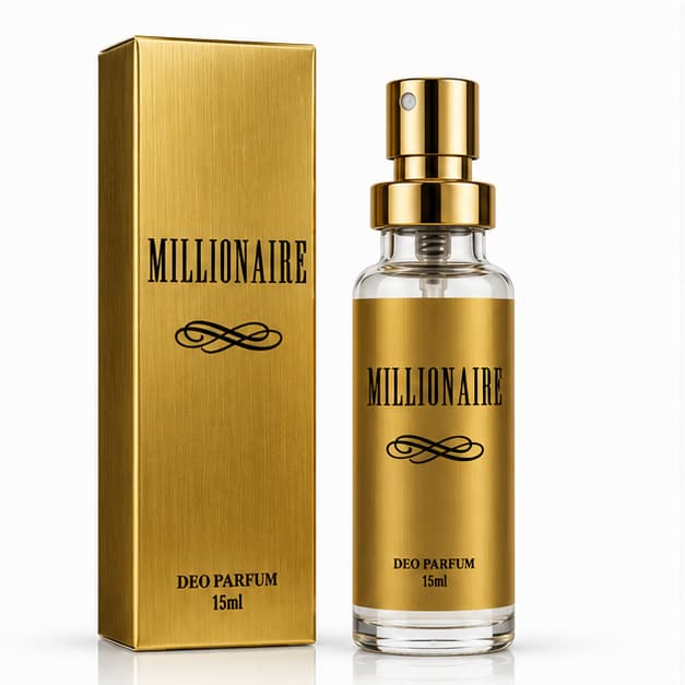 Mini Perfume De Bolsa Árabe Millionaire 15ml Longa Duração