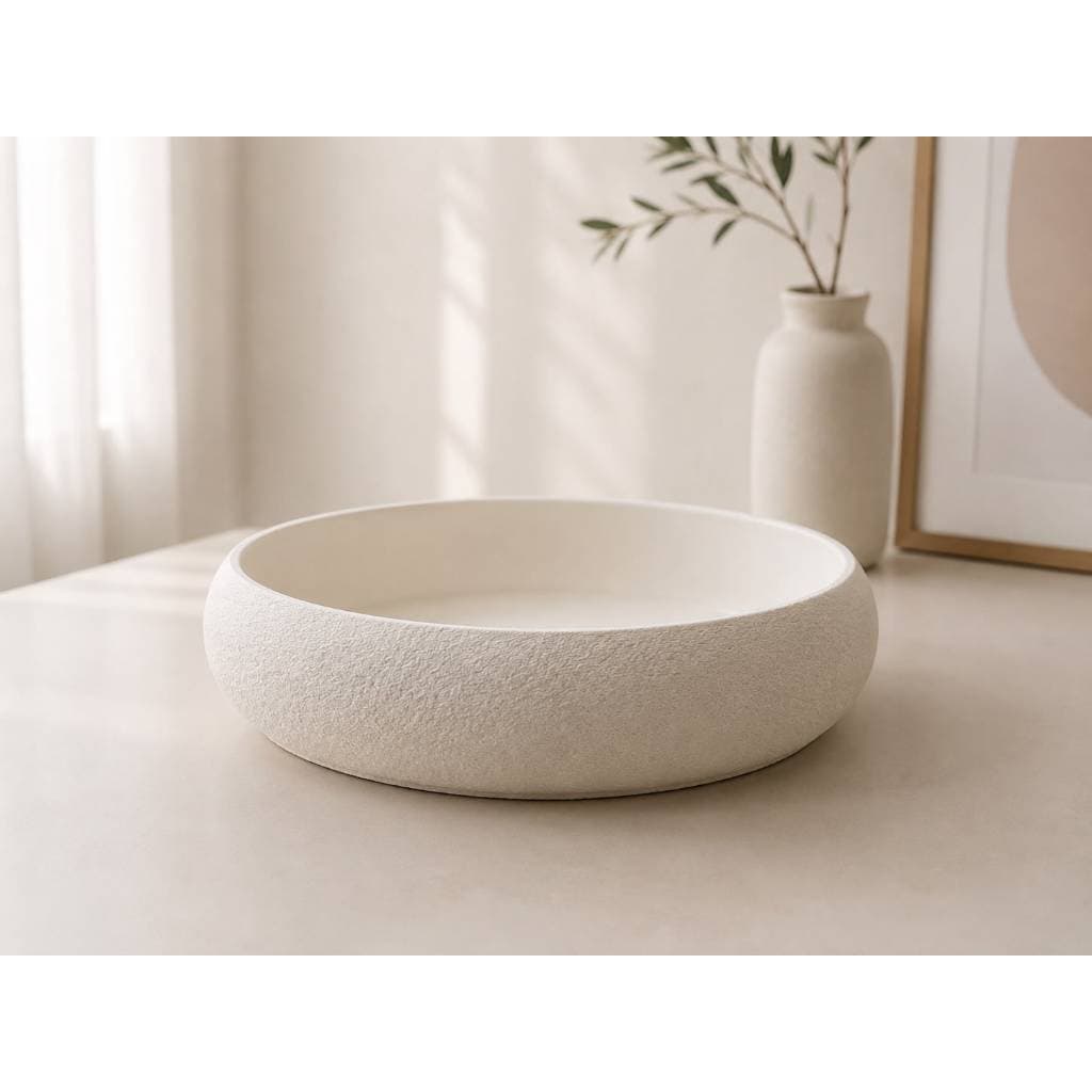 Bandeja Decorativa Minimalista Texturizada