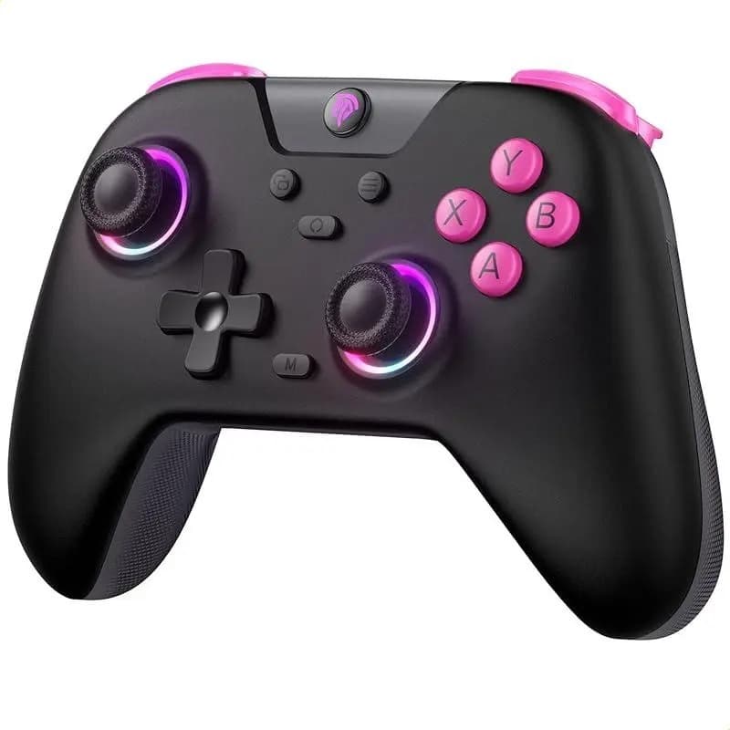 Controle Sem Fio EasySMX X05 Bluetooth 2.4g RGB PC Celular