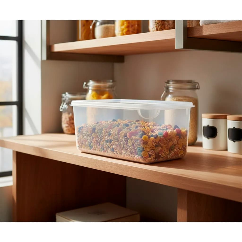 Pote Plástico Comercial 3 Litros Para Molhos E Ingredientes