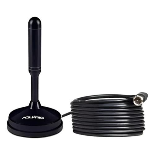 Antena Interna Digital Para Tv 150 Aquário Cabo 5 Metros