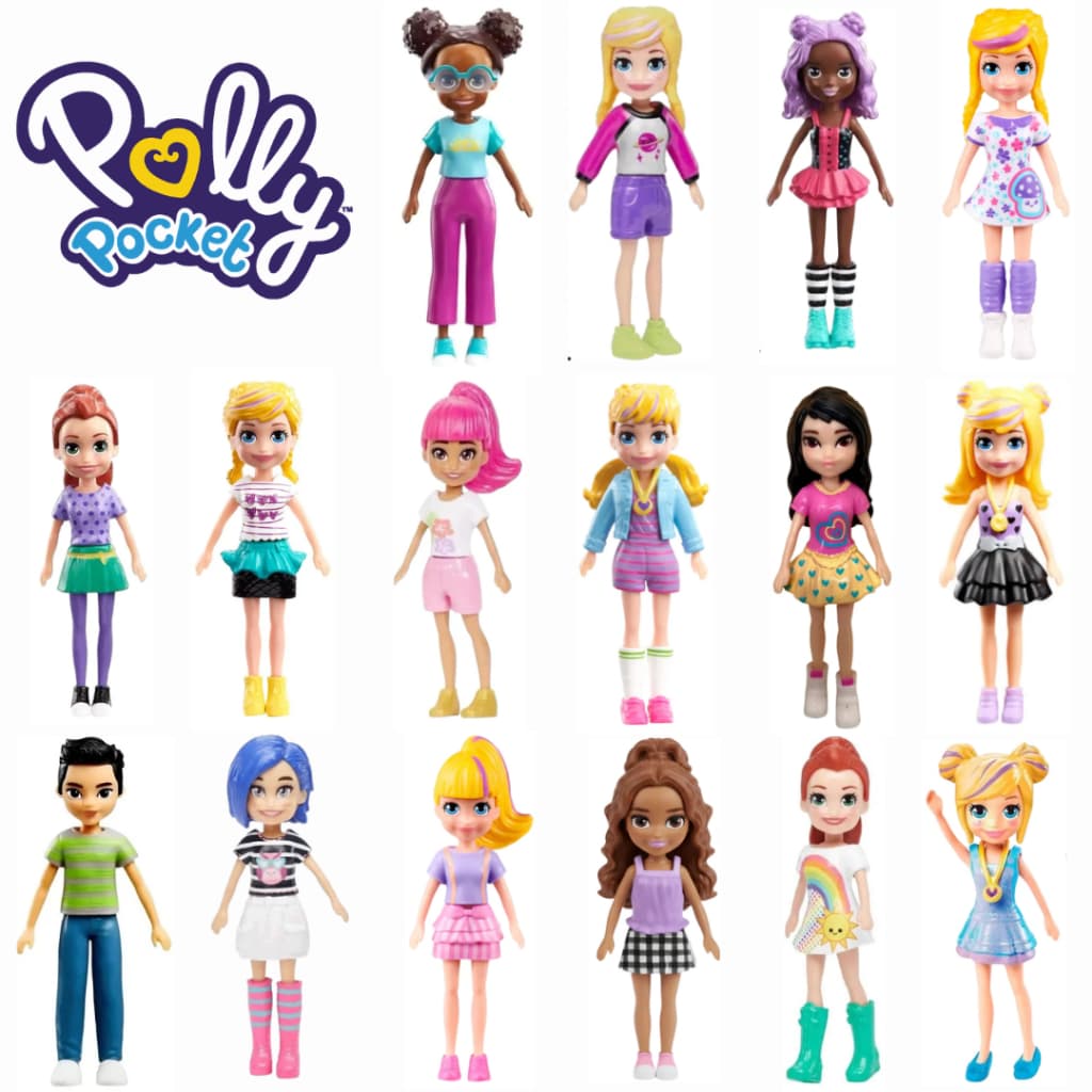 Bonecas Polly Pocket Original Mattel - Vários Modelos Escolha o Seu