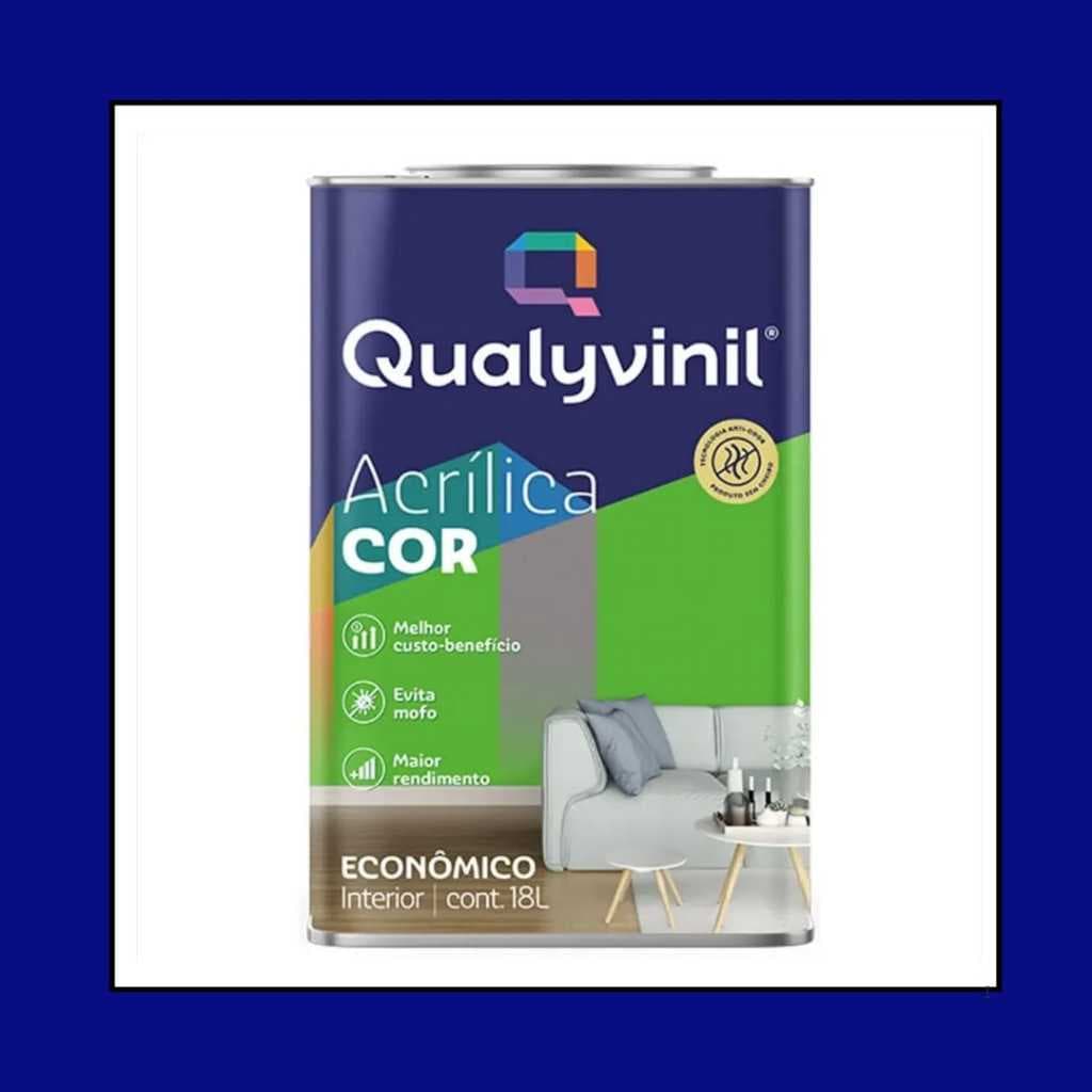 Tinta Látex Econômica 18lt Qualyvinil várias cores