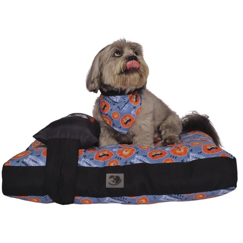 Almofada Pet Jungle Emporium Distripet | Almofada Confortável e Decorativa para Cães e Gatos