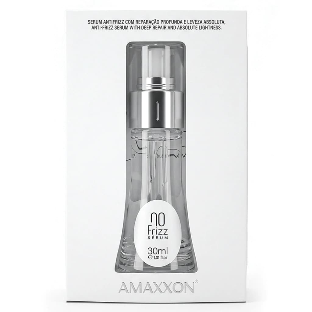 Óleo Reparador Sérum Lizz No Frizz Antifrizz Brilho Gloss 30ml Amaxxon