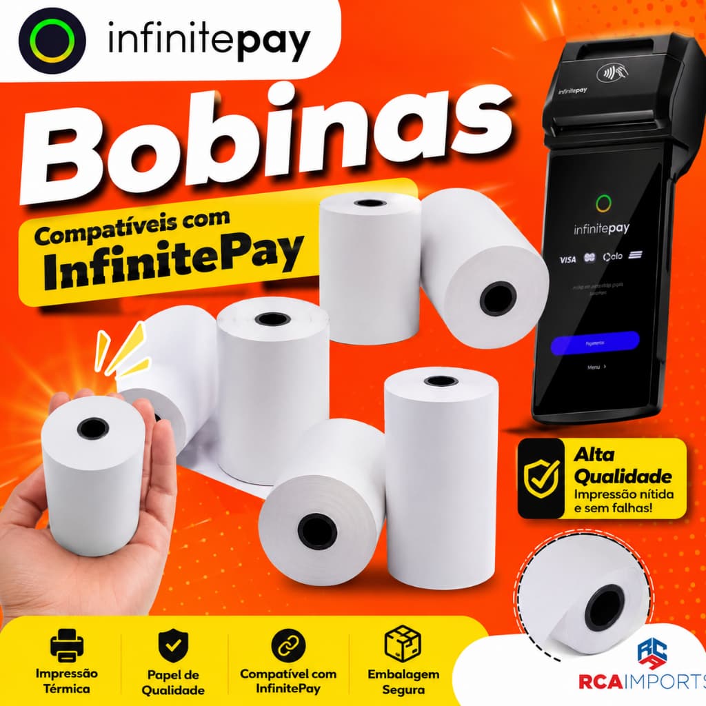 Bobina Térmica para InfinitePay