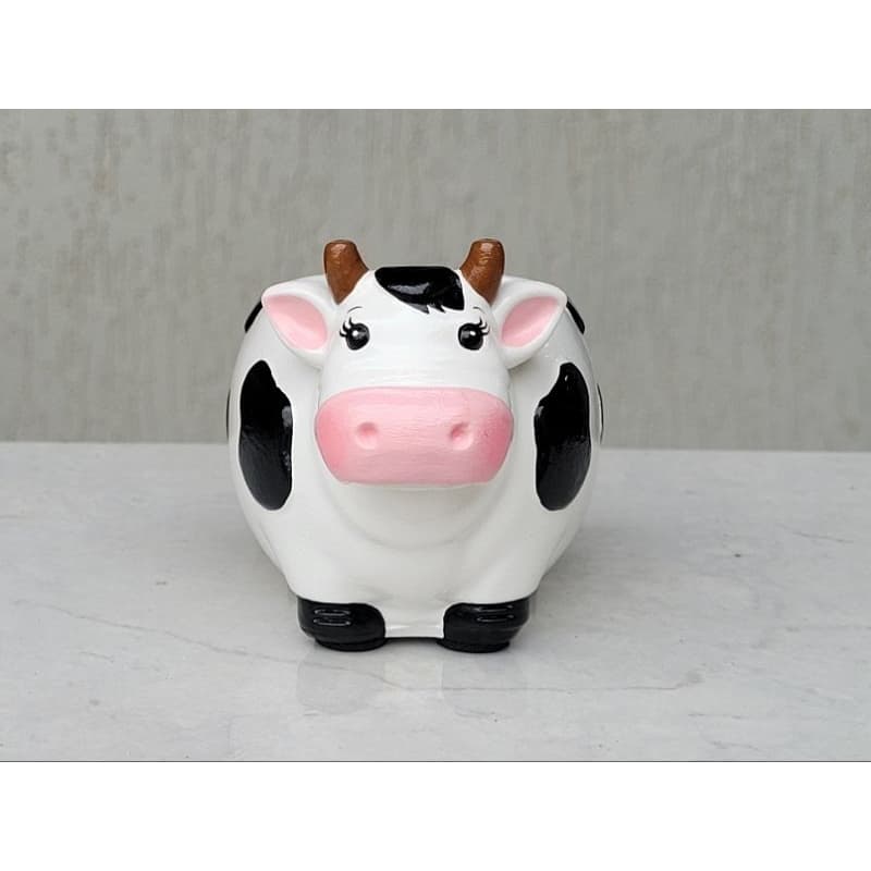 Vaso de Vaca Vaquinha Mimosa Decorativo Fazendinha (10x7.5cm)